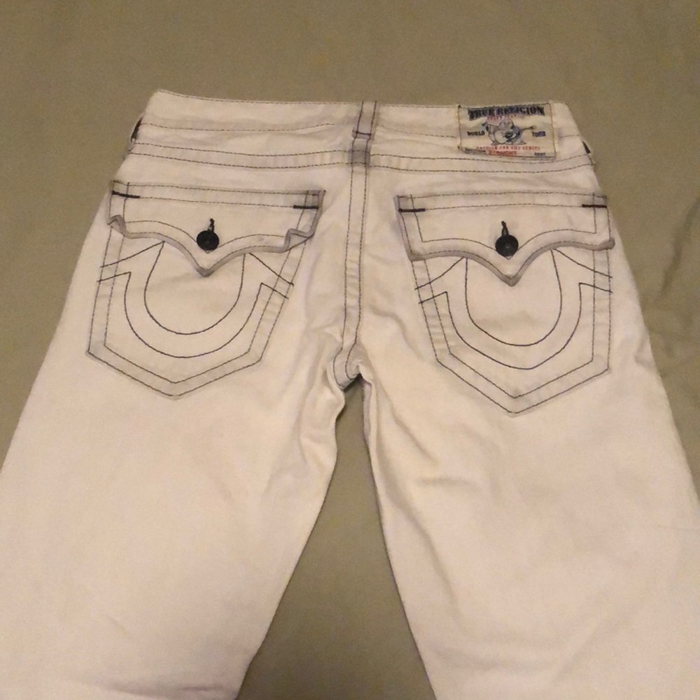 White True Religion Jeans